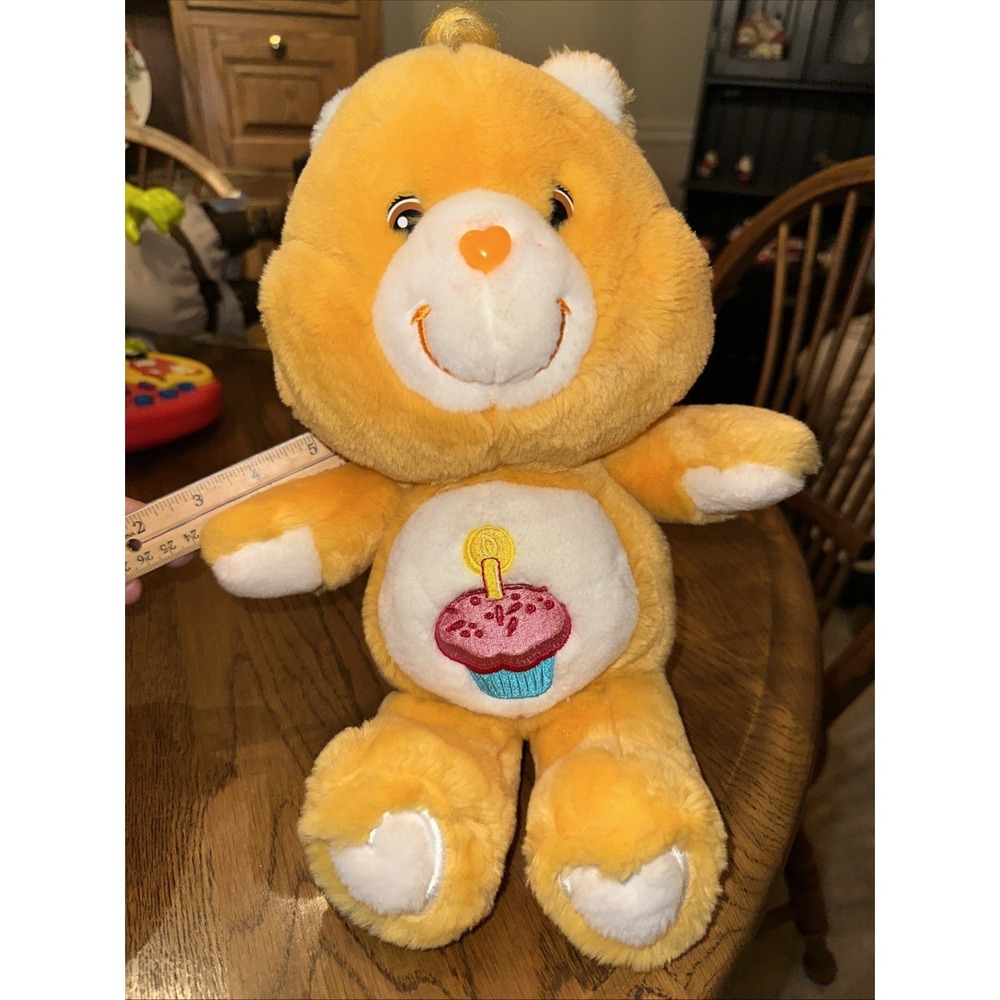 Care Bears 20th Anniversary 2002 13" Plush Carlton Cards Birthday Bear
